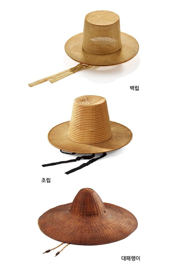 조선시대 남자의 모자, 종류별로 모아보니..이렇게 많구나