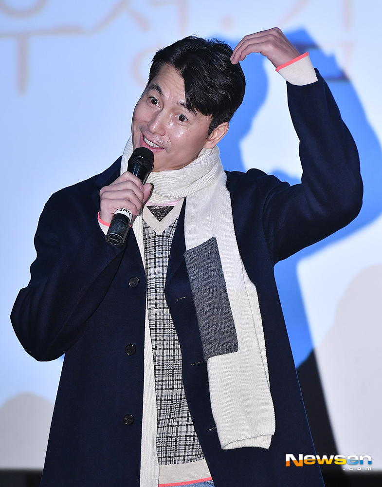<p>Actor Jung Woo-sung, this 2-November 16 afternoon Seoul Gangseo-GU Lotte Cinema Gimpo Airport store opened in the film witness opening the first stage attend.</p>