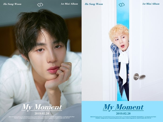Project group Wanna One Ha Sung-woon released the last fourth photo teaser dream version.Ha Sung-woons agency Star Crewenti released its first mini-album My Moment fourth photo teaser through Ha Sung-woons official fan cafe and SNS at 6 pm on the 18th.In the open photo, Ha Sung-woon is looking out of the door with a little open like a British boy.Previously, the agency released the third photo teaser daily version of Ha Sung-woon, who stares at the camera with his chin on the bed.An agency official said, Ha Sung-woons first mini-album My Moment wanted to put his feelings together from the beginning of the day to the end in the album with his daily life and dream.Meanwhile, Ha Sung-woons first mini-album My Moment, which is scheduled to be released at 6 pm on the 28th, has been on sale since today.