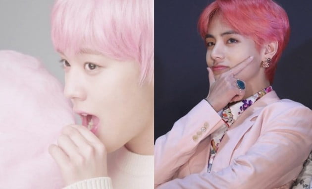 Boy group Newkid (Newkid) Yun People showed off their handsome beautyNewkid Yun People posted a picture on the official Twitter on the 21st with an article entitled Today I want to present a happy afternoon.In the open photo, Yun people caught the eye by completely digesting the cherry pink hair style in a chic style that matches the training suit with the celadon jacket.Especially, it makes the woman feel excited with perfect ratio on small face.Recently, Park Jihoon and BTS V from Wanna One have attracted great attention with pink hair style.Renewing Leeds with Pink Head! What about human cherry blossom idols?Park Jihoon ranked first in the vote, and BTS V ranked third.On the other hand, the group Newkid, which Yun people belong to, showed off the atmosphere and versatile ability of the heroine in the cartoon with a refreshing and boyish character through the full preview album V.