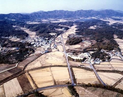 반도체 클러스터 입지로 신청한 용인시 원삼면 일대 [연합뉴스 자료사진]