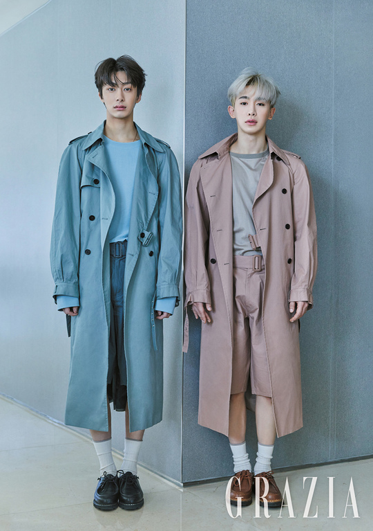 Monstar X Wonho and Hyung Won showed off their extraordinary chemistry.Monstar Xs Wonho and Hyungwon took a unit-by-unit picture ahead of their second full-length album comeback.A week before their comeback, they stood in front of the camera of the fashion magazine Grazia, enjoying the quiet afternoon sunshine and creating photogenic images. Those who removed the sexy or intense existing images and showed off the lyrical moods youthful beauty, perfected pastel-toned costumes.Hyung-won, who showed a lot of anticipation for the title song Alligator, strongly expressed confidence in the performance that had not been done before.Wonho also did not hide his joy in his work with Steve Aoki, who made a connection through this album.Lee Sim-Sim Talk, which was interviewed by GraGorizia, was surprised by the 99% synchro rate.sulphur-su-yeon