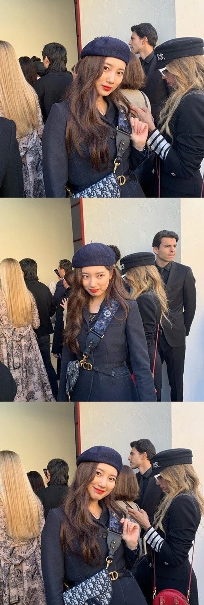 Singer and actor Bae Suzy also showed off her unique beauty in France Paris.Bae Suzy announced her latest news on the afternoon of the 27th by releasing several photos on her Instagram.Bae Suzy in the public photo is attending France Paris Fashion Week.Bae Suzy, dressed in berets and navy costumes, is a unique beauty like a France local doll, which gives the admiration of those who see it.Bae Suzy is about to return to the house theater through SBS new drama Bae Bond to be broadcast in May.