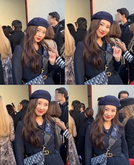 Singer and actor Bae Suzy also emanated a bright beauty in Paris.Bae Suzy posted photos on her Instagram page on Wednesday.In the photo posted, Bae Suzy is smiling as she stares at the camera; Bae Suzy wears a navy jacket and beret and shows off her sophisticated style.In particular, he boasted a only tear visual with big eyes and small faces.Bae Suzy will appear in SBS new drama Baega Bond which will be broadcast in May with Lee Seung Gi and Shin Sung Rok.Photo = Bae Suzy Instagram