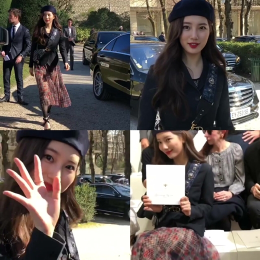 Bae Suzy emanates beauty at France ParisBae Suzy released photos and videos on her Instagram account on Friday.The photos and videos show Bae Suzy attending the fashion show at France Paris.The beautiful beauty in the photo as well as the lovely charm in the video steals the gaze.Meanwhile, Bae Suzy has left for the fashion show in Paris on the 24th.