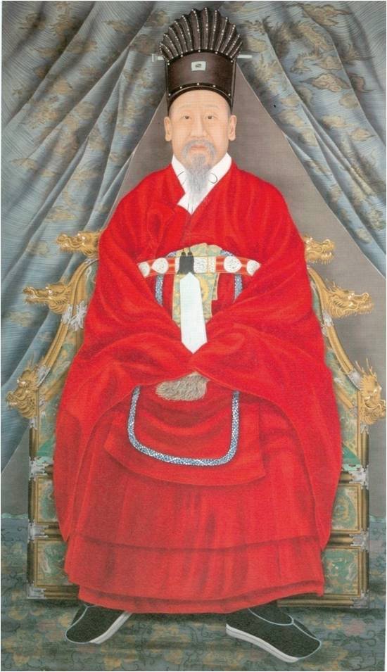 고종황제 어진(통천관본). 20세기 초. [사진 국립고궁박물관]