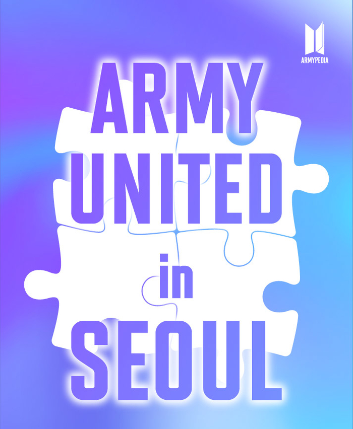 An event where group BTS fan club ARMY gathered together to watch BTS performance video and gong their message was opened.The event will be titled ARMY UNITED in SEOUL, which will be held on the 23rd at the Seoul Cultural Storage Base for members of the 5th BTS.The ami gathered here can see the performance video of BTS together and make a new memory by going to the message that BTS wants to convey.BTS planned this event in response to the fans hot response to the earlier AMIPEDIA.Run ARMY in ACTION event will be held at Seoul Plaza on the 10th, ahead of the Armie United States of America in Seoul.Tickets for this event were sold out at the same time as the booking began.Amifidia is a digital record store of BTS that is made with fans.A total of 2080 days are recorded from June 13, 2013, the debut date of BTS, to February 21, 2019, the start date of Amipedia.Fans around the world are quickly going through the memories of BTS by searching for QR codes and quizzes online and offline.A total of 2080 puzzles were completed in more than 920 days.BTS hosts second fan event Ami United States of America