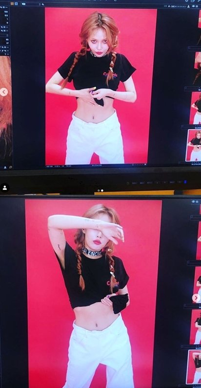 On August 8, Hyuna posted several photos on her SNS without any phrase.In the open photo, Hyuna is in the photo shoot. She has shown various charms with her unique sexy expression and youthful pose.The netizens who encountered the photos responded such as It seems too dry, When is the comeback, It is pretty, but I think it would be better if I put more weight and Attractive.Meanwhile, Hyuna is preparing for a new song with her lover Ethan, who has signed an exclusive contract with Entertainment Pine (P NATION), where Psy is head of the company.