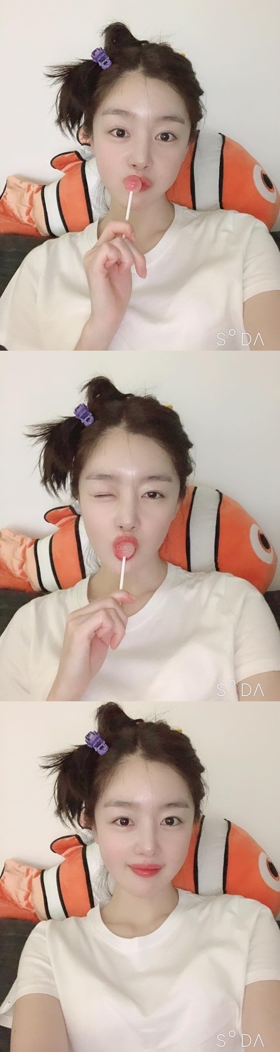 Singer and actor Han Sun-hwa has gained a modest charm.Han Sun-hwa posted three photos on his instagram on the 17th.Han Sun-hwa in the photo posted is taking a selfie at home. Han Sun-hwa tied her hair with a tong pin and wore a T-shirt to create a comfortable atmosphere.In particular, he made a light makeup and boasted a clear eye.Han Seonhwa appeared on TVN Drama Stage - Good - My Life Insurance.Photo = Han Sun-hwa Instagram