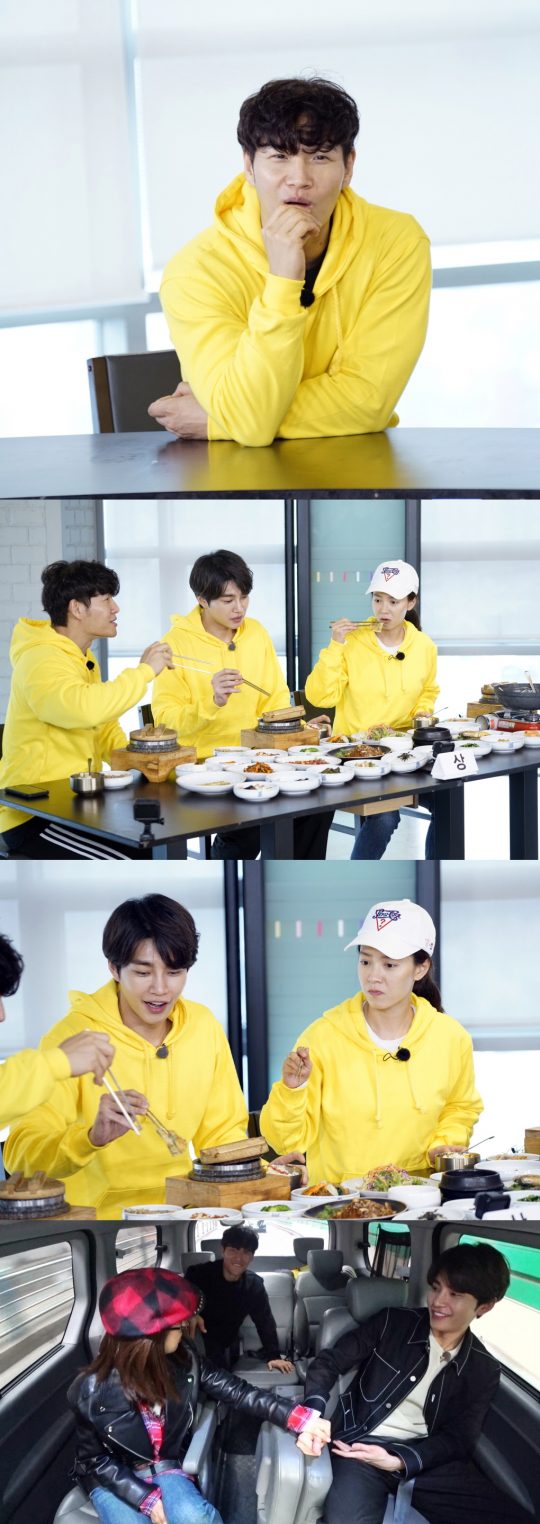 Running Man Kim Jong-kook, Hand until caught. Song Ji-hyo - Jae-young Kim a subtle atmosphere in a Jealous explosion <p>SBS ‘Running Man’Kim Jong-kooks ‘honey’ comments after the incident as one step closer with Kim Jong-kook - Song Ji-hyo of the subtle atmosphere.</p><p>Coming 31st broadcast of ‘Running Man’is a solo member of the troop, among the sleep is for the ‘secret couple’lace decorated. Members all promote a new power solo and pretend to be a secret couple to add. Kim Jong-kook is the ‘secret couple’ as a candidate Song Ji-hyo and guest starred as a model you learn Jae-young Kim, cited.</p><p>Kim Jong-kook is the other members several people to suspect that, unlike Jae-young Kim and Song Ji-hyos familiar look continue intellectual and the secret couple drove. Kim Jong-kook - Song Ji-hyo with Jae-young Kim, and comfortably say to place on a conversation and hand holding was a testimony to two people a couple of secrets as strongly suspected.</p><p>This is in the Song Ji-hyo is the innocence and “if only I was a couple of secrets if Kim Jong-kook is this now the Jealous one,”he said. Other members also Kim Jong-kooks attitude about “that Jealous fit”the same.</p><p>Guest the picture is Kim Jong-kook is about “a little scary,”he said. And Song Ji-hyo “once you get to know decent people. . ”‘Monday couple’side.</p><p>Kim Jong-kook - Song Ji-hyos subtle love-line is coming 31, 5 p.m. to be checked.</p>