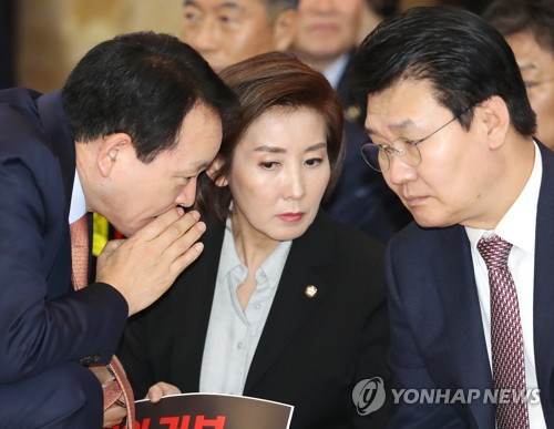 자유한국당 나경원 원내대표 [연합뉴스 자료사진]