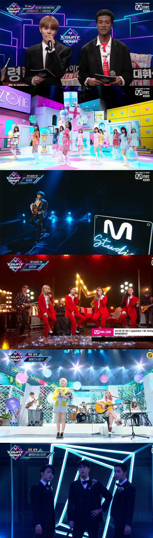 StrayKids became the main character of the first trophy of M Countdowndown in the first week of April, and was also the first to be the first in the revamped M Countdowndowndown.In Mnet M Countdowndown (MC Lee Dae-hwi, Han Hyun-min), which was broadcast on the 4th, StrayKids lifted the first trophy in the first week of April with MIROH.On that day, StrayKids confronted Ha Eun-Josephs girlfriend for the first place.After the announcement, StrayKids was surprised and tearful, and then listed each of his family members and thanked them for their gratitude.I want to share this honor with all the The Artists standing on this stage. I did not forget to thank my fans.On that day, M Countdowndowndown was expanded from 90 minutes to 120 minutes.It has become a richer music chart show with more diverse stages than before, and the artist exclusive behind-the-scenes video.Through this, I was able to meet the stage where the hit song of Mamamu was composed of acoustic medley, and the stage where the Feeling of Jeong Se-un was arranged differently.Also, the stage of Mermaid, a red-eyed adolescent that can not be seen on music broadcasts, was released alone.In addition, M Countdowndown, the comeback stage of Aizwon, Block B Bastaz, and red puberty was unfolded.Aizwon also presented the title song Violeta, which can feel the mysterious energy of the 12 members, as well as the stage Really Like You and Over the Sky.Block B Bastaz first unveiled the comeback stage of HELP ME, which is a light rhythm that contradicts the lyrics expressing the lonely mind left alone.The comeback title song I Only, Spring stage of a red adolescent was also unveiled for the first time.In addition to these, KARD, Momoland, the Pentagon, Stray Kids, Tomorrow By Together, Train to Fall, Kang Siwon, and HYNN appeared.On the other hand, M Countdowndown on the day contained a comeback announcement of BTS.M Countdowndown, which predicted BTS comeback with D-14, encouraged BTS fan club Ami to participate, saying, Now tell me your story and Tell me your day with BTS.