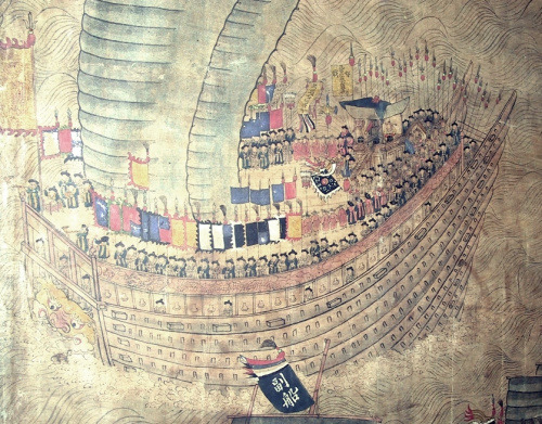 조선 군함 가운데 규모가 가장 컸던 판옥선