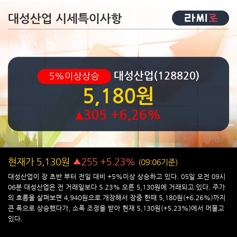 대성산업중기 이미지