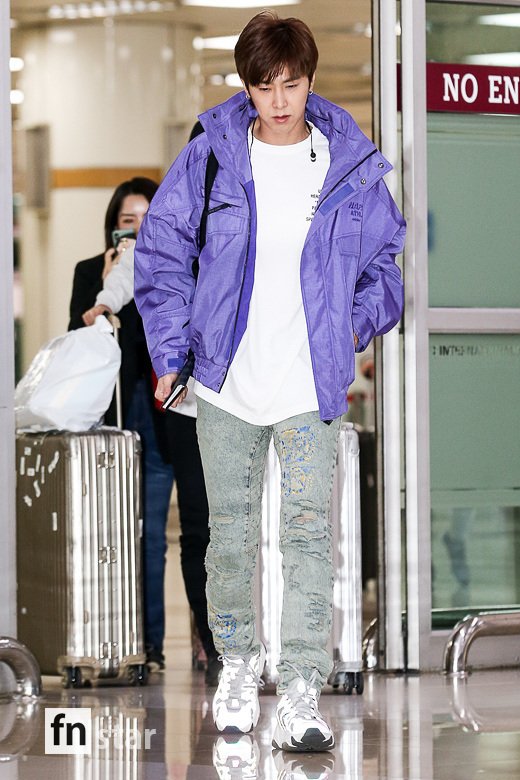 Group TVXQ arrived at Gimpo International Airport after finishing a fan meeting in Japan on the afternoon of the 11th.