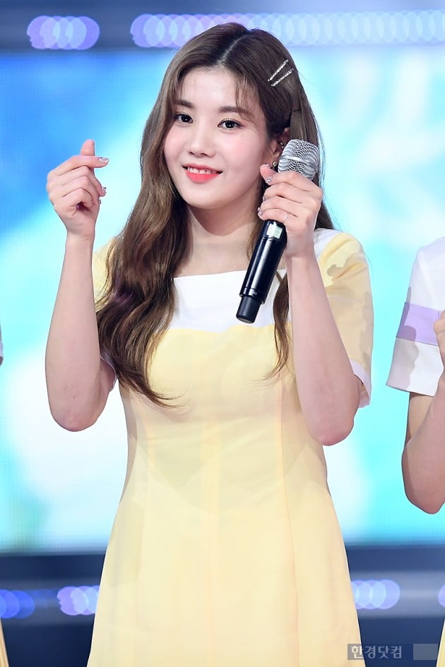 Group IZ*ONE Kwon Eun-Bi is performing an encore performance after winning the Champion Song at the MBC Music Show Champion on the afternoon of the 10th at MBC Dream Center in Goyang City, Gyeonggi Province.