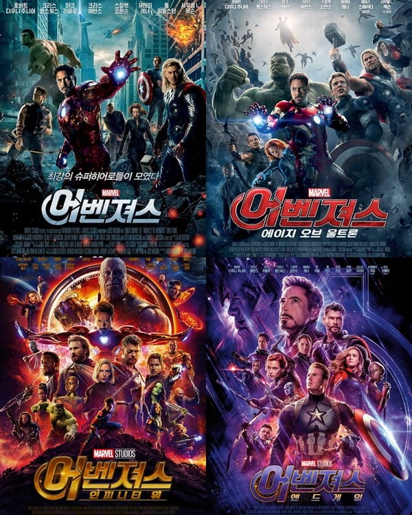 MCU(마블 시네마틱 유니버스) 영화 시리즈 중 역대 최고는? | 인스티즈