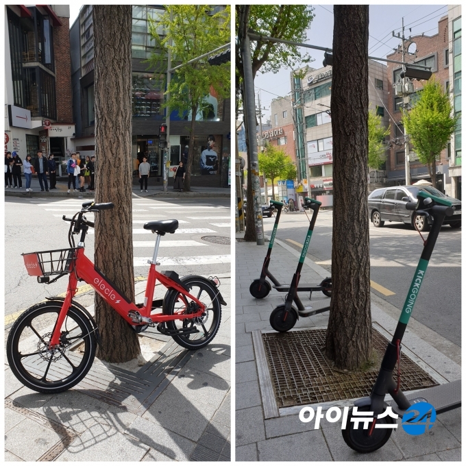 황금킥보드 이미지