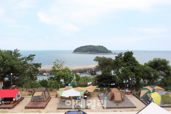 금오도 야영장 이미지