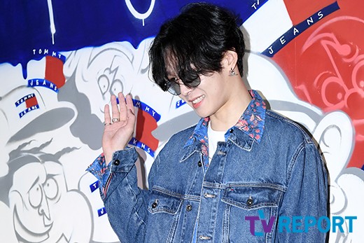 Nam Tae-hyun of the group South Club attended a fashion brand event held at Sinsa-dong, Gangnam-gu, Seoul on the afternoon of the 25th.