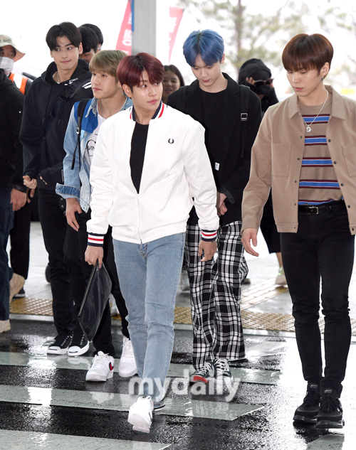 Astro is leaving for Bangkok, Thailand, through Incheon International Airport for a world tour on the morning of the 26th.