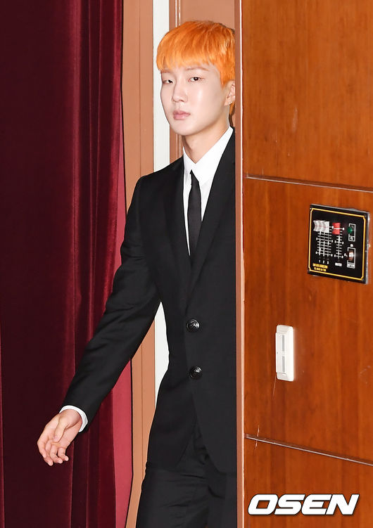 The commissioning ceremony for the group WINNER 2019 Bangkok Hallyu Expo was held at the KOTRA International Conference Hall in Yeomgok-dong, Seocho-gu, Seoul on the afternoon of the 26th.Group WINNER Seung-Hoon Lee is entering.