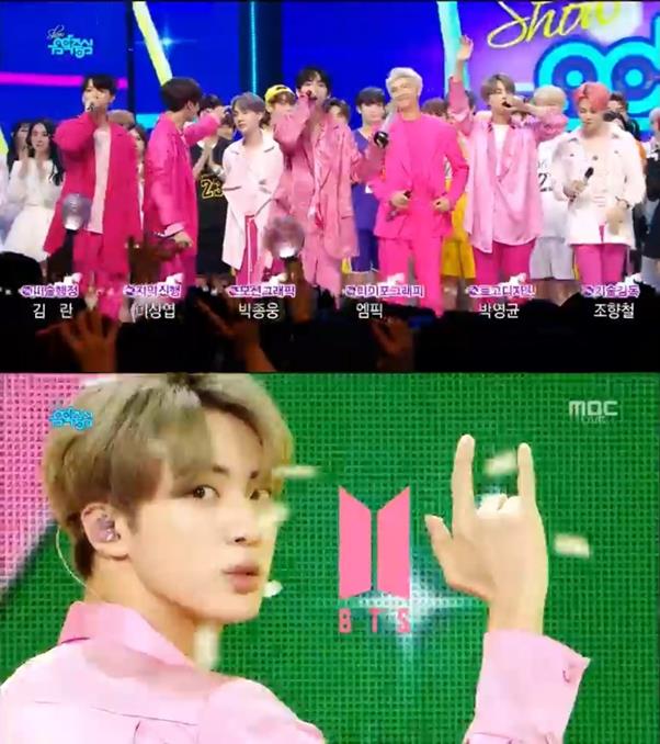 Group BTS also topped the list for Show! Music Core.MBC music program Show!In Music Core, BTSs Poetry for Small Things, red-haired adolescent Me Only, Spring and Jannabis For the Hesitant Lovers competed as the top candidates.On the day, BTS ranked first in total, ranking overwhelmingly in all scores; BTS shared its joy with Fandom Ami with its first-place testimony following the ending stage.Ive been working hard for two weeks and I dont know if Ive ever really touched it, but Im happy weve got a lot more, and Ill get the flag and get something better ready, RM said.Ami really loves you, thank you, said Vue, who also doubled the impression of the number one spot, saying that the members continued to thank you on the Angkor stage.BTS made a comeback with its new album Map of the Sol: Persona (MAP OF THE SOUL: PERSONA) on the 12th, sweeping various records around the world, and through this, it gave Ami a special gift.On the other hand, Show!Music Core was played by Mina and Special MC Winner Kang Seung-yoon, and BTS, Twice, Enflying, Berry Berry, Dia, Tomorrow By Together, Don Kids, Wonder Nine, Bandit, Yongju, Hashtag, Enoai, S.I.S, Holiday, New Kid, He performed a spectacular performance.