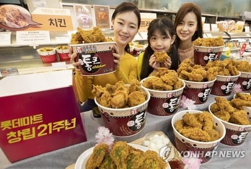 큰통치킨 이미지