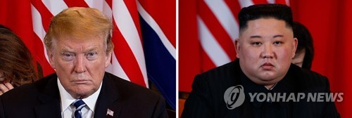 도널드 트럼프 미국 대통령(왼쪽)과 김정은 북한 국무위원장 [EPAㆍAP=연합뉴스]