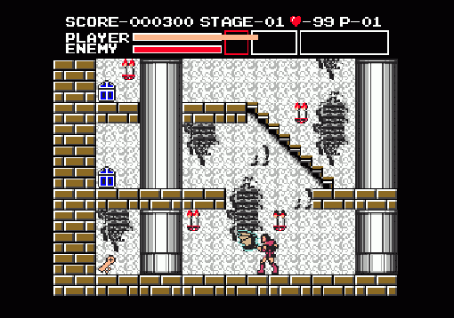 (그래픽만은 패미콤 보다 좋게 느껴졌다)