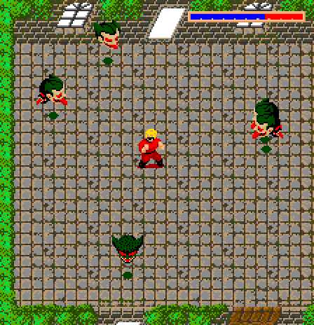 (게임 속 드라큐라의 모습)