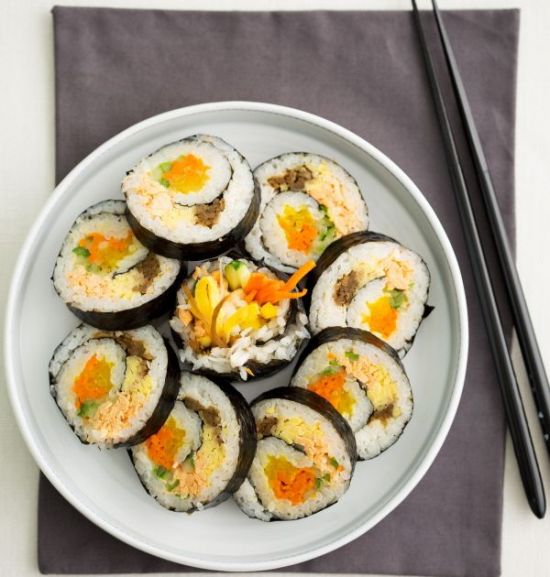 김밥 이미지