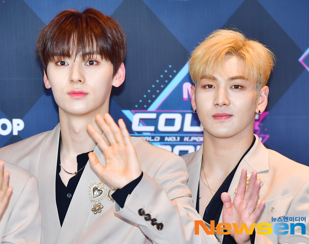 Mnet M Countdown live rehearsal was held at CJ ENM Center in Sangam-dong, Mapo-gu, Seoul on the afternoon of May 9th.The New East attended the meeting.Jang Gyeong-ho