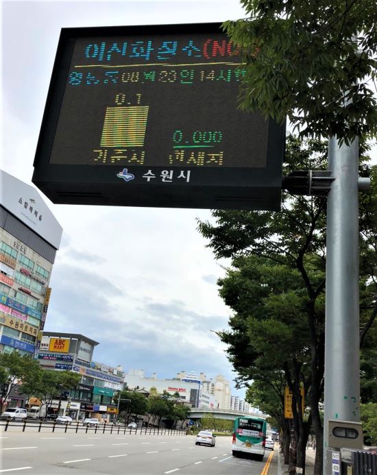 대기오염전광판 이미지