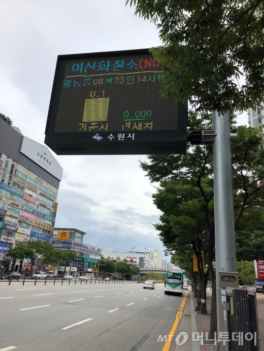 대기오염전광판 이미지