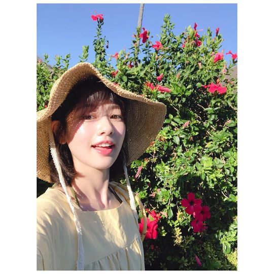 Actor Jung So-min boasted of her beautiful beauty.On June 19, Jung So-min posted a picture on his instagram with an article entitled All Flowers.In the photo, Jung So-min, who stood with the flower wall in the background, is seen. Jung So-min is staring at the camera wearing a straw hat.The white-green skin and pink lips without Jung So-mins blemishes make the beauty of pure beauty more outstanding.The fans who responded to the photos responded that the flower is the most beautiful, it is so beautiful and It is beautiful.delay stock