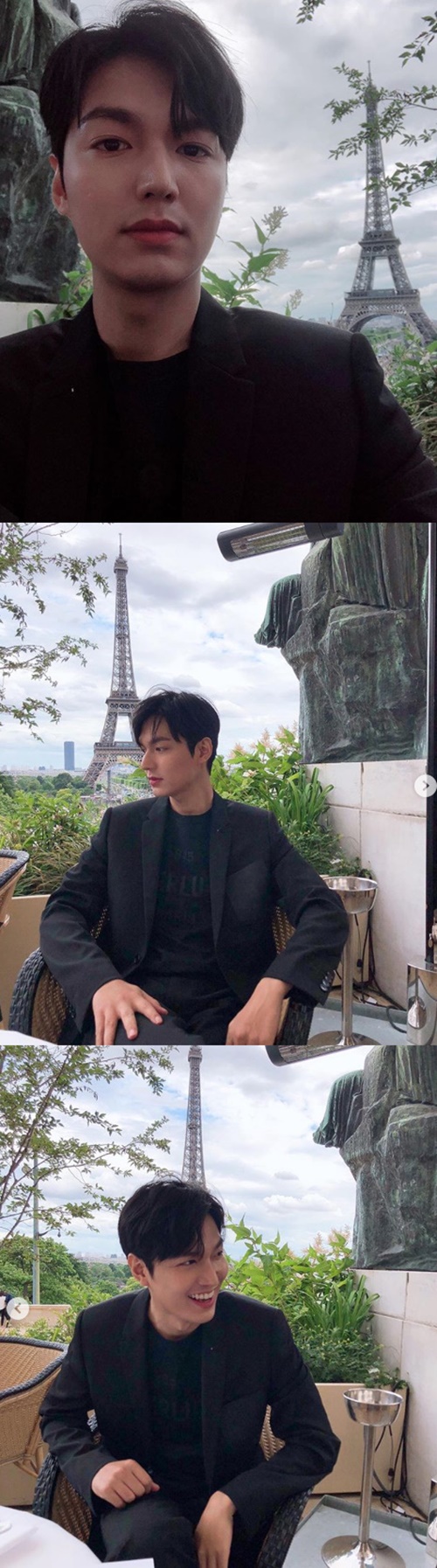 Actor Lee Min-ho has revealed his current status in Paris.Lee Min-ho posted several photos on his SNS on the 20th (Korea time).In the public photos, there is a picture of Lee Min Ho enjoying his leisure time in the place where the Eiffel Tower is visible.Lee Min-ho left Paris, France, on the afternoon of the 18th, to attend the fashion brand collection show in Paris.The netizens who saw this responded such as cool, good looking and also.Meanwhile, Lee Min-ho will star in Kim Eun-sooks next drama, The King: The Monarch of Eternity.