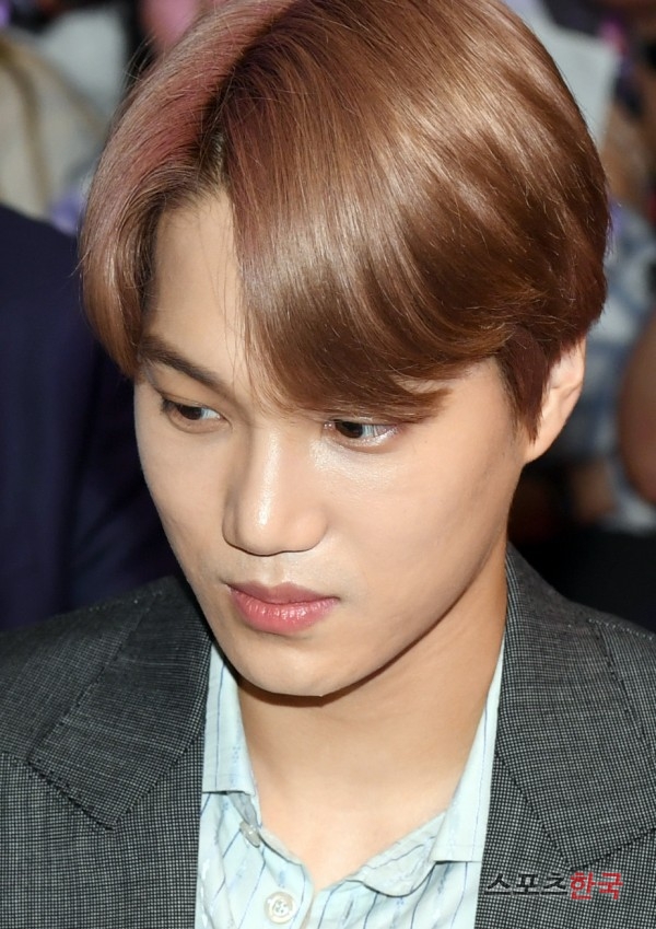 EXO Kai attends Red Carpet in Netflix Strange Story 3 held at Time Square in Yeongdeungpo, Seoul on the afternoon of the 20th.Netflix Strange Story 3 is a mystery thriller about the more bizarre and huge events in the town of Hawkins, Indiana, a year after the return of missing boy Will Byers.