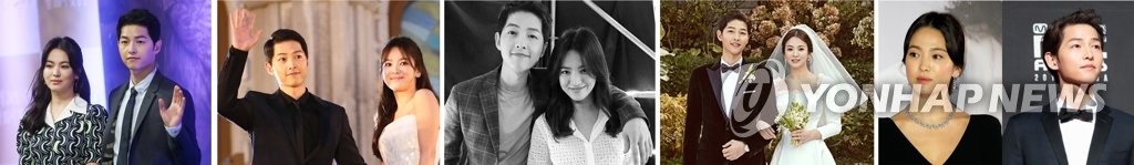 Seoul:) Top star couple Song Joong-ki (34) and Song Hye-kyo (37) will go through divorce proceedings after about two years of marriage. Song Joong-ki filed an application for divorce mediation with the Seoul Family Court on the 26th through the legal representative, the law firm Plaza.From the left side of the photo, Song Hye-kyo, who attended the production presentation of Dawn of the Sun in March 2016, attended the awards ceremony of the Baeksang Arts Awards in June 2016, the date of the lovers date, the wedding scene in October 2017, and the external events in April 2019 and December 2018.
