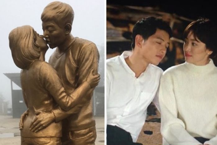 Actor Song Joong-ki and Song Hye-kyo announced their divorce news on the 27th, after a year and eight months of marriage, and the statues of the two people in the drama and the local festivals with the motif of the two people were put in an awkward situation.Gangwon Province, South Korea Taibaek city, when KBS Dawn of the Sun ended in popularity, restored the set with 270 million won in August 2016 and set up a Korean Wave park.The statue in question was produced in 2017 and continued to be displayed outside the park, where it was introduced to visitors from home and abroad.At that time, Dawn of the Sun was very popular in China, and China tourists visited Taibaek city as a Korean Wave destination, and Song Hye-kyo and Song Joong-ki, who were the main characters of men and women, became real lovers.On the 27th, Song Joong-ki announced that he had applied for divorce settlement to the Seoul Family Court through a legal representative, and news of the breakup with Song Hye-kyo was reported.Song Hye-kyo also said he agreed to divorce, and when the divorce of the two became official, Taebaek city, which opened a couple festival around the contents of Dawn of the Sun every summer, is responding to the point of difficulty.The Taebaek city said the festival committee will hold a festival-related meeting on the 28th, and the couple festival will announce the news of the breakup and decide whether to hold the festival as it is caused by the Song Joong-ki and Song Hye-kyo couple.
