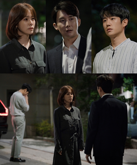 In the 25th and 26th MBC drama Spring Night (playplayed by Kim Eun- directed by Ahn Pan-seok), which is broadcast on the 3rd, Jung In-in faces the stele with Ji-ho behind him.Jeong-in was embarrassed by the proposal of the steer, and unlike her who had already arranged her mind, Jeong-in felt a sense of weakness and sorry in the steer of the steer that could not accept the farewell.Jung-in, who had received the proposal ring in the end because he thought that he had hurt his long-time lovers heart, was saddened by his heartache.In the meantime, the three people who met again late at night are revealed, and the questions about their meeting are gathered.In particular, Jiho warned her not to bother her mind anymore toward the stele, and expressed her willingness to protect her, so tensions are heightened in the confrontation scene of the three people.Especially, in the eyes of Jung-in, who faces the stone with Ji-ho behind him, he feels determined as if he can no longer leave him alone.Instead of Jung-in, the stele throws a sight that flies toward Jiho, and the two slanting sights form a breathtaking airflow.In the conversation between the two people who feel the tension, Jiho can not hide his embarrassed eyes, and he is curious about the story they shared.Meanwhile, Spring night is broadcast every Wednesday and Thursday at 8:55 pm.