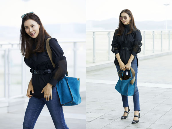 If you are worried about summer dely-looking styling, refer to the recent airport fashion of the stars, and you have gathered a senseful airport fashion that you can wear right now.Actor Ko So-young who visited the airport to attend the couture show of Fendi.Wearing slim denim pants on the Black Hi-neck Top, Fendis 2019 FW collection look, it created a luxurious and elegant atmosphere.Here, Fendis blue suede Picabu bag and collibriety shoes are matched to add a refreshing color point that matches well with summer.Actor Lee Sung-kyung has focused attention on trendy airport fashion.Lee Sung-kyung, who appeared with a fresh smile, wore a short-sleeved blouse, roll-up denim pants and ankle boots to create a chic and sophisticated dely look and finished with a classic design Fendi Picabu bag.The Picabu bag, which completed Lee Sung-kyungs airport fashion, is an iconic product of Fendi, featuring modern design and unique twist locks.Jung Eun-ji, a member and actor of the group A Pink, gathered topics with a cool casual look.White crop T-shirts and denim pants, a transparent hand-free bag matched to complete a unique style.This bag, which adds vitality to the bored look, is the hit item Faninibag of Stretch Angels and is the Ice Jelly version that was introduced for the summer season.The Ice Jelly Paniniback, which consists of a rectangular shape and logo strap, is made of transparent hologram PVC material, adding a relaxed street look and trendy sensibility.Actor Oh Yeon-seos airport fashion gives a clean and lovely image.On this day, Oh Yeon-seo layered a paisley pattern dress on a white T-shirt and appealed to an extraordinary fashion sense.The dress that further doubled the summer atmosphere is a Studio Tomboy product. If you use it as a boutique dress like Oh Yeon-seo, you will have a lovely real way look.If you are worried about summer dely-looking styling, please refer to the recent airport fashion of the stars.