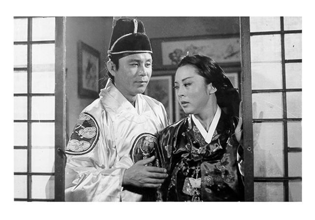 정창화 감독이 연출한 ‘장희빈’(1961)에서 장희빈을 연기한 김지미. 한국영상자료원 제공