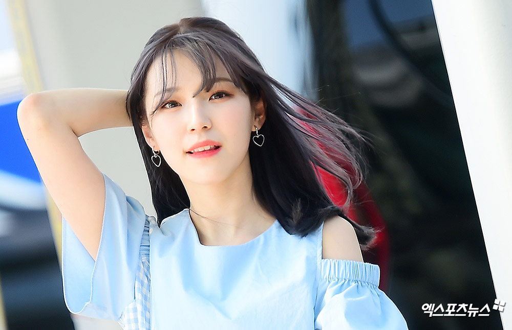 프로미스나인 백지헌 '바람의 여신~'[엑's HD포토]