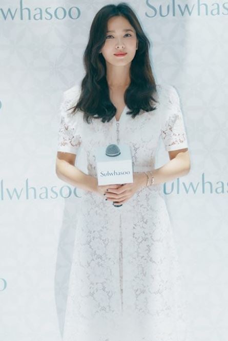 Song Hye-kyo, who recently announced the news of Actor Song Joong-ki and Pagyeong, attended the Chinese Event.On the 6th, Song Hye-kyos photo was posted on the official Instagram of the cosmetics brand Sulwhasoo, which is working as a model.Song Hye-kyo visited China for the brand Event, which was noted for the first official appearance of Song Hye-kyo after the news of his divorce from Song Joong-ki was announced on the 27th of last month.Song Joong-ki filed a divorce settlement with the Seoul Family Court on May 26 against Song Hye-kyo, and the news was announced on the following day.Song Joong-ki said, I hope to finish the divorce process smoothly. Song Hye-kyo said, I could not overcome the difference between each other and decided to divorce.