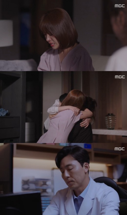 Han Ji-min has been stunned by Lim Si-eons secret.In MBCs Spring Night broadcast on the 11th, Choi Jung-in (Han Ji-min) was portrayed covering the pain of Sister Seo-in (Im Si-eon).Choi Jung-in was shocked to learn that Sister Seoin was suffering from domestic violence late on this day. Choi Jung-in, who stole tears alone, hugged her to the room of Seoin.In addition to Jaein, the sisters hugged each other and shed hot tears.At that time, Sihun (Lee Mu-saeng) was struggling with the divorce papers in front of him.