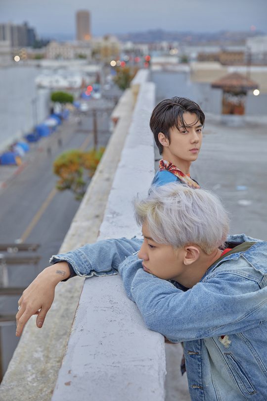 Group EXOs new unit, Sehun & Chanyeol, offers a variety of charms with triple title songs.Sehun & Chanyeols first mini-album What a Life will be released on various music sites at 6 p.m. on the 22nd.The album contains six songs in the hip-hop genre, so you can meet the different transformations of Sehun & Chanyeol.Especially, this album is the debut album of Sehun & Chanyeol, the first Iruvar combination of EXO, so I selected three songs as the title to show the colorful music world of the two members.It is expected to attract high attention from global music fans by offering triple title songs such as What a Life, Theres a Dim and Call.In addition, this album is a fantastic chemistry that will be presented by the famous hip-hop group Dynamic Iruvars gagko and hit composer team Divine Channel, who are responsible for producing the whole song together with Sehun & Chanyeol.Sehun & Chanyeols first mini-album What a Life will also be released on the 22nd.