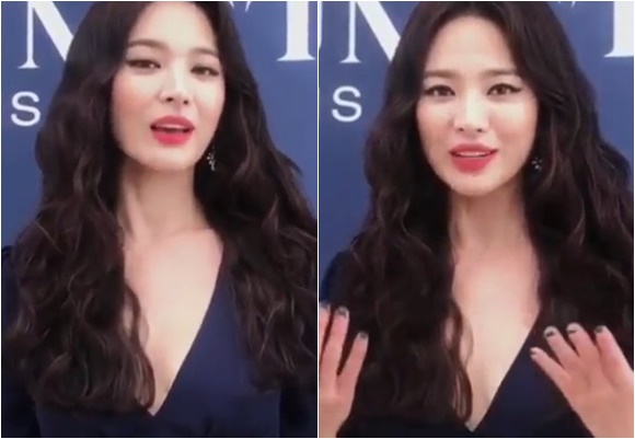 Actor Song Hye-kyo (38), who reported on his divorce with Actor Song Joong-ki (34), is drawing attention as the recent situation is revealed.Fashion magazine Elle Hong Kong posted a video on the official SNS on the 11th, saying, Song Hye-kyo appeared in Monaco to attend the jewel event.In the video, Song Hye-kyo wore a dress with a long wave head and emanated a deadly beauty.Song Hye-kyo said, Hello, Song Hye-kyo, and explained, I am in Monaco now.Song said, I am happy to spend time with such a wonderful jewelery. I am honored to introduce you.Song Hye-kyo, who married Song Joong-ki in October 2017, reported the divorce news on the 27th of last month, and is currently in the process of divorce and plans to finish it in August.Song Hye-kyo said that the reason for the divorce was a personality difference, and said, I will repay you with a better appearance in the future.