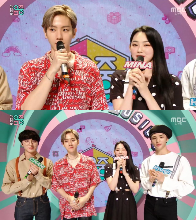 Baekhyun gave his impression of releasing his first solo album.On July 13, MBC Show! Music Core, Baekhyuns solo debut stage was released.EXO Baekhyun released his first solo album in seven years of debut.Im very happy to be very nervous, very new, and to meet EXO El (EXO fandom), Baekhyun said.It is a romantic song that whispers love while looking at the moon on the hill of United Nations Village, said Baekhyun, who said, Members are very fond and became my fans.Then, when asked how long he would be captivating his fans with his new song, Baekhyun expressed confidence that it would take less than 10 seconds.Thank you for loving the United Nations Village and having a happy day thanks to EXO El, he said to his fans.Lee Ha-na