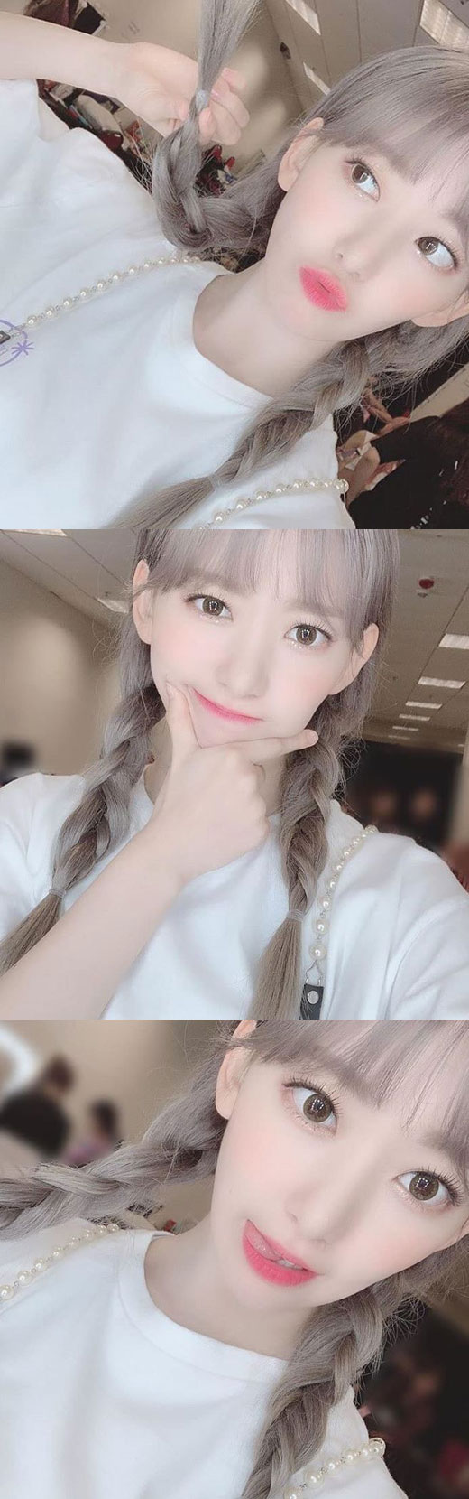 Sakura, a member of girl group Izuwon, digested a cute sheep head.Sakura said on the official Instagram of Aizwon on the 14th, Thank you Hong Kong ~ Asia tour is already the last time I think it has passed too soon ..! What remains is the Japan tour!I am looking forward to ~ and posted a number of photos.In the photo, Sakura showed a different style with her braided hair with her head, especially her vivid features and a clean atmosphere.The netizens who watched this made various comments such as Angel appeared, It is so cute and It looks good with long hair.Meanwhile, Aizuwon, which held a solo concert EYES ON ME in Thailand and Taiwan starting from Seoul last month, plans to continue performing sequentially at Makuhari Messe in Japan on August 21, Kobe World Memorial Hall on September 1, Fukuoka Marine Messe on August 8, and Saitama Super Arena on the 25th.